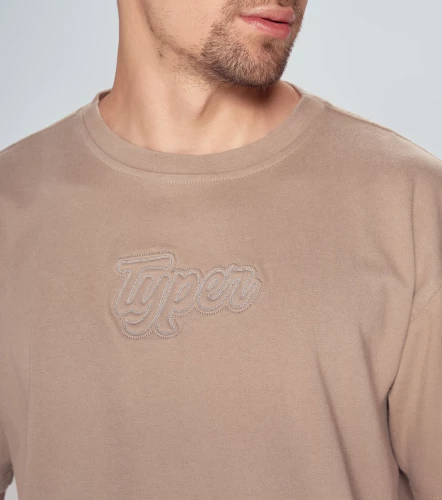 Samuel T Shirt Burda Combinada Bordada TyperCF