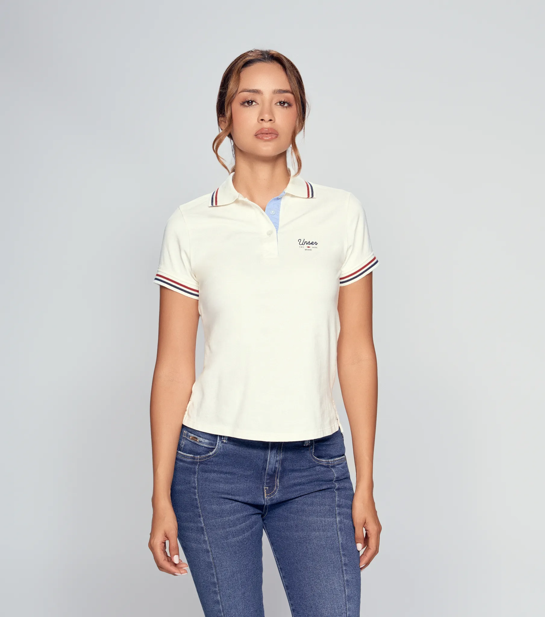 Thalia Polo Cuello Y Punos Tejidos Unser 832667 AR