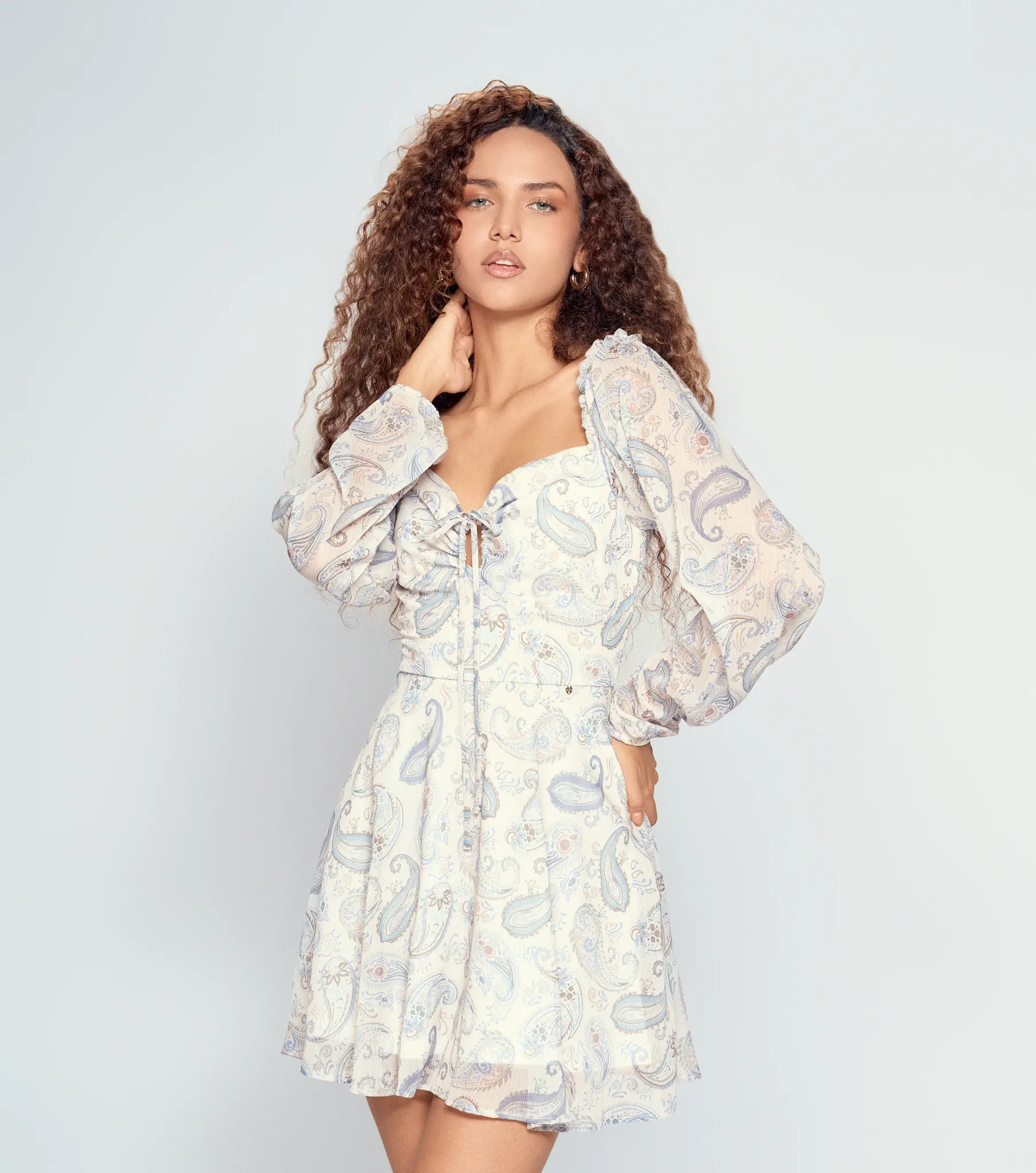 Vestido Corto Para Mujer Estampado Floral Derek 830147 KQ