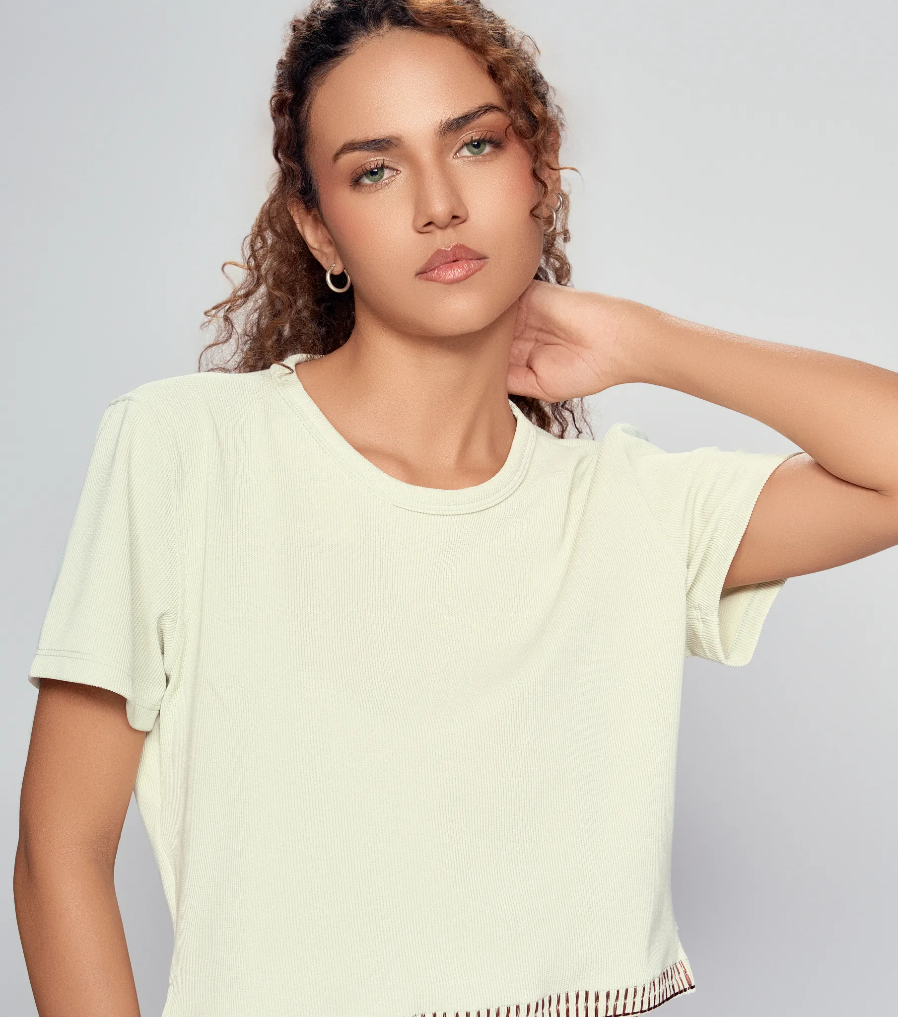 Violetta Blusa Crop Bordada Typer 835314 BH