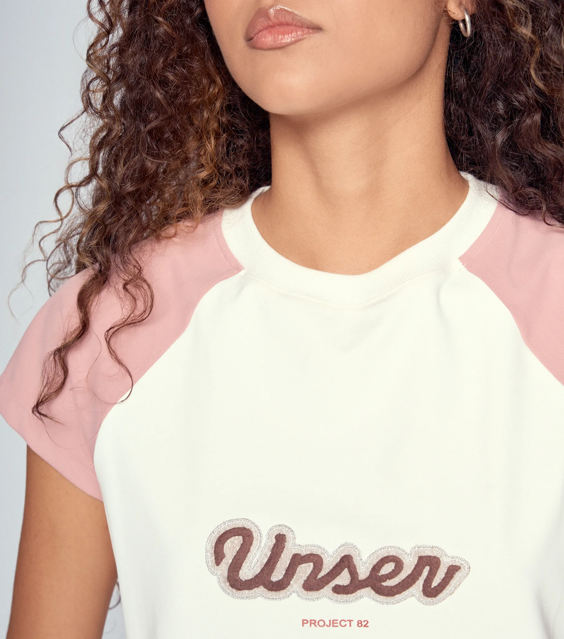 Yuli Blusa Manga Rangla Combinada Con Estampado Unser 832671 AR