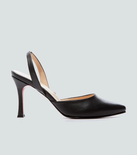 Zapatilla Para Mujer Con Tacon Unicolor DerekNG