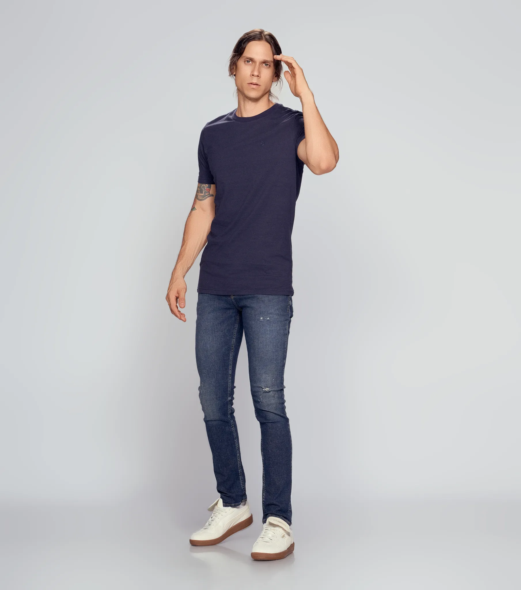 Camiseta Mc Slim Linea Hombre Americanino 120620 AZ