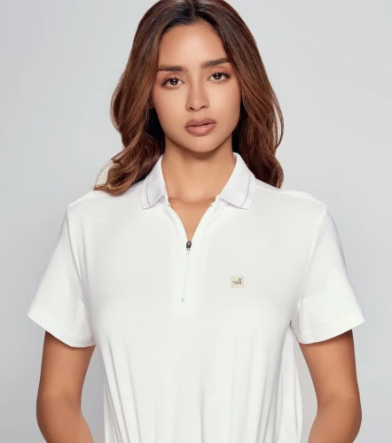 Antonella Polo Unicolor Con Cremallera Y Lurex En Cuello UnserBL