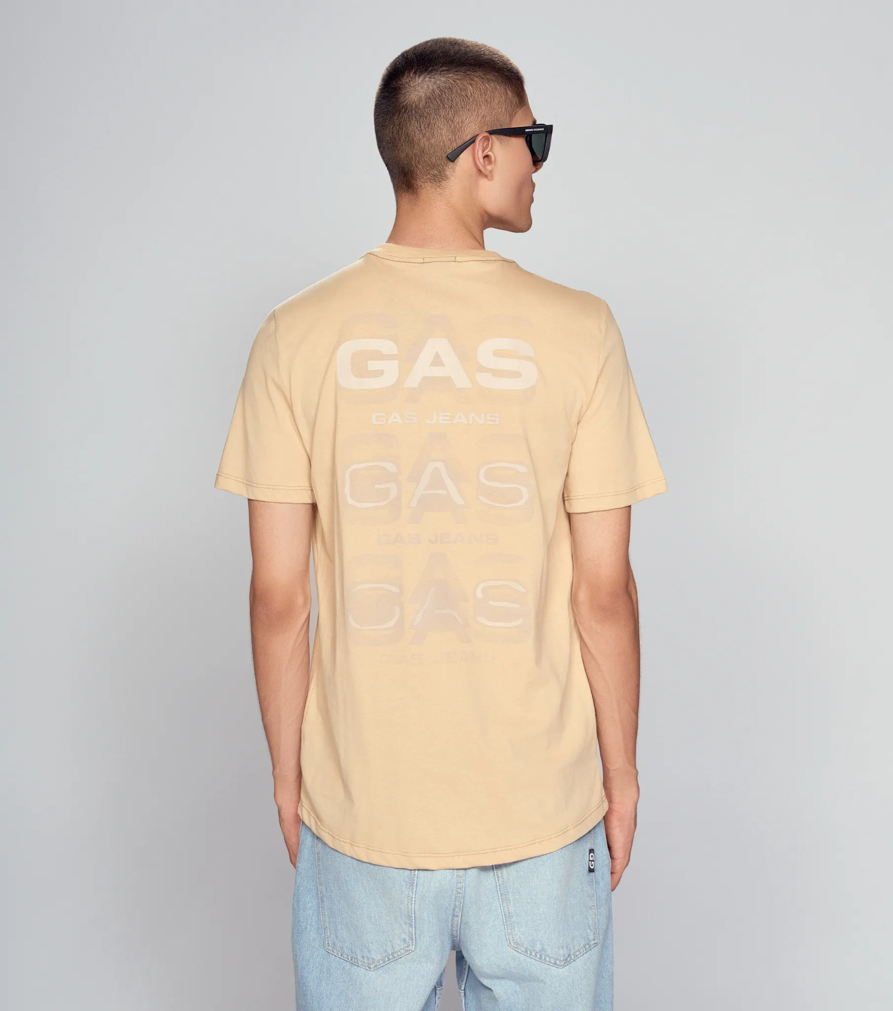 Boil Camiseta Estampada Slim Fit Masculina Gas 834148 AP