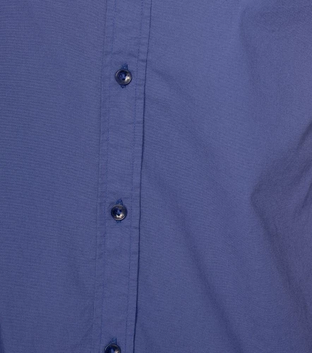 Camisa Para Hombre Molderia Comfort Unicolor UnserAZ