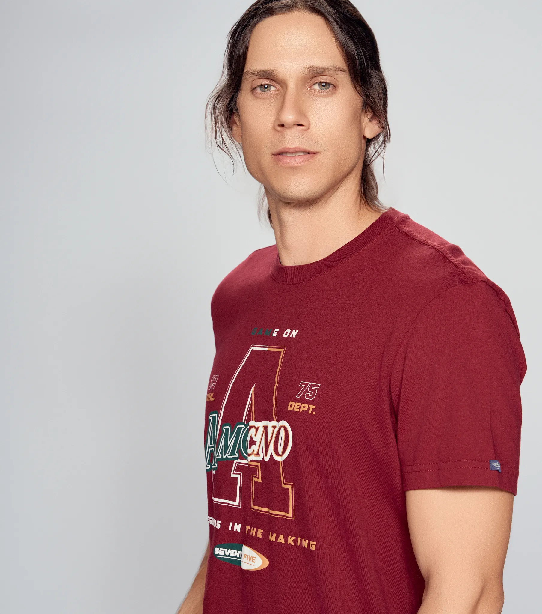 Camiseta Americanino Mc Slim Fit 129913 CR