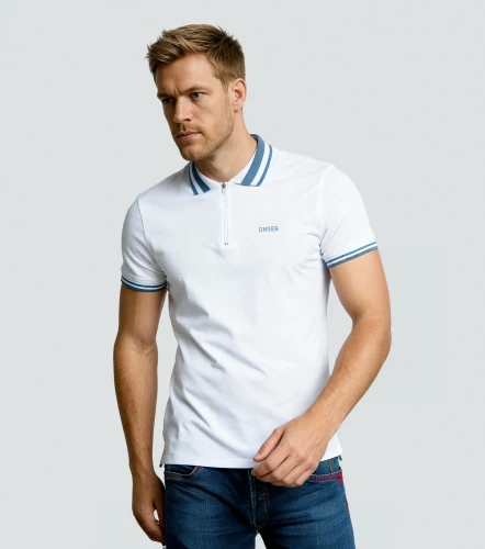 Comfort Rayan Polo Para Hombre Unicolor Manga Corta UnserBL