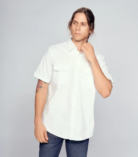Elias Camisa Comfort Unicolor M C UnserBL