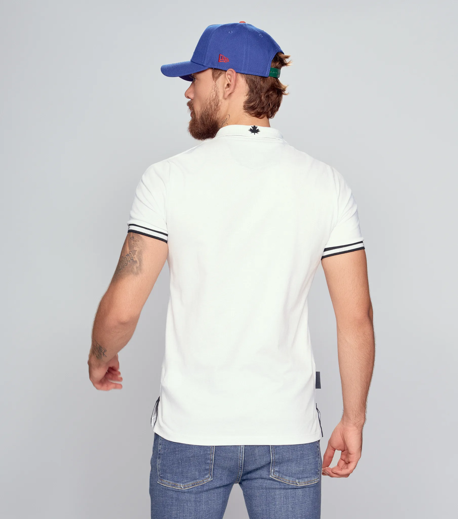 Jackson Polo Slim Masculina 830350 BL