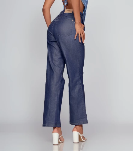 Jean Para Mujer Bota Recta Con Proceso Oscuro Praga Danelik DerekAZ