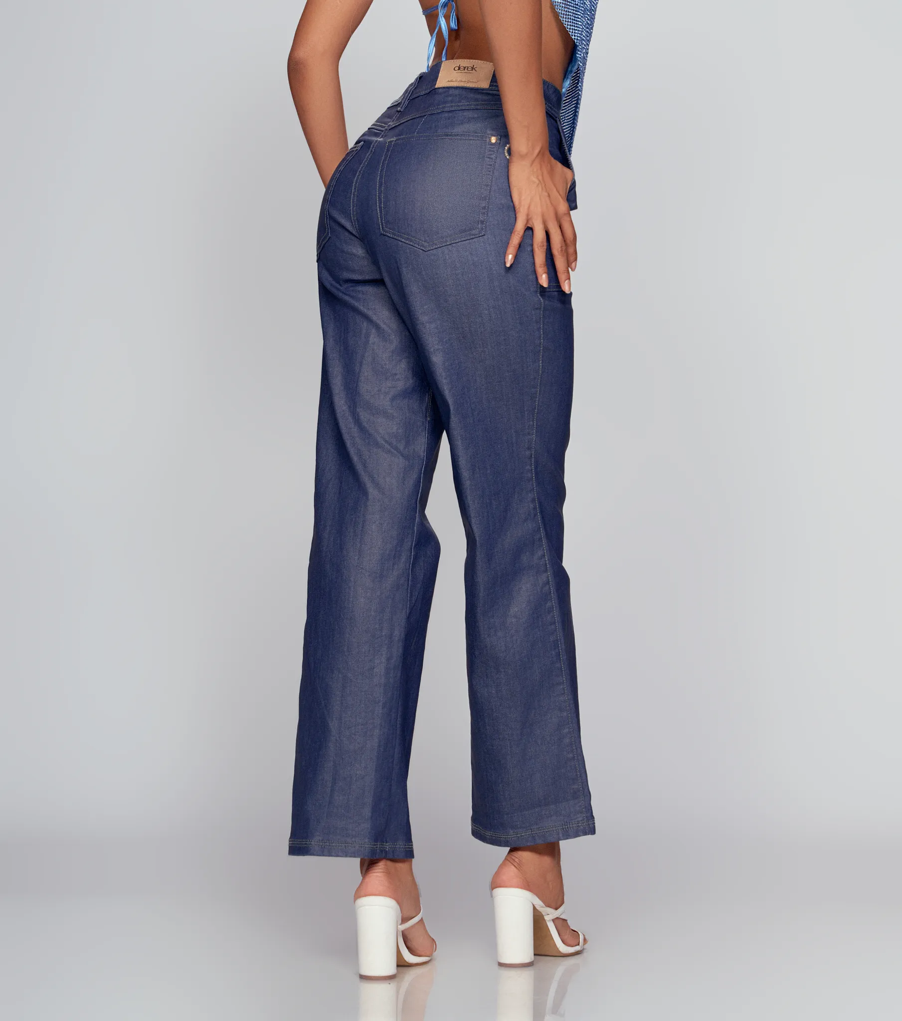 Jean Para Mujer Bota Recta Con Proceso Oscuro Praga Danelik Derek 832870 AZ