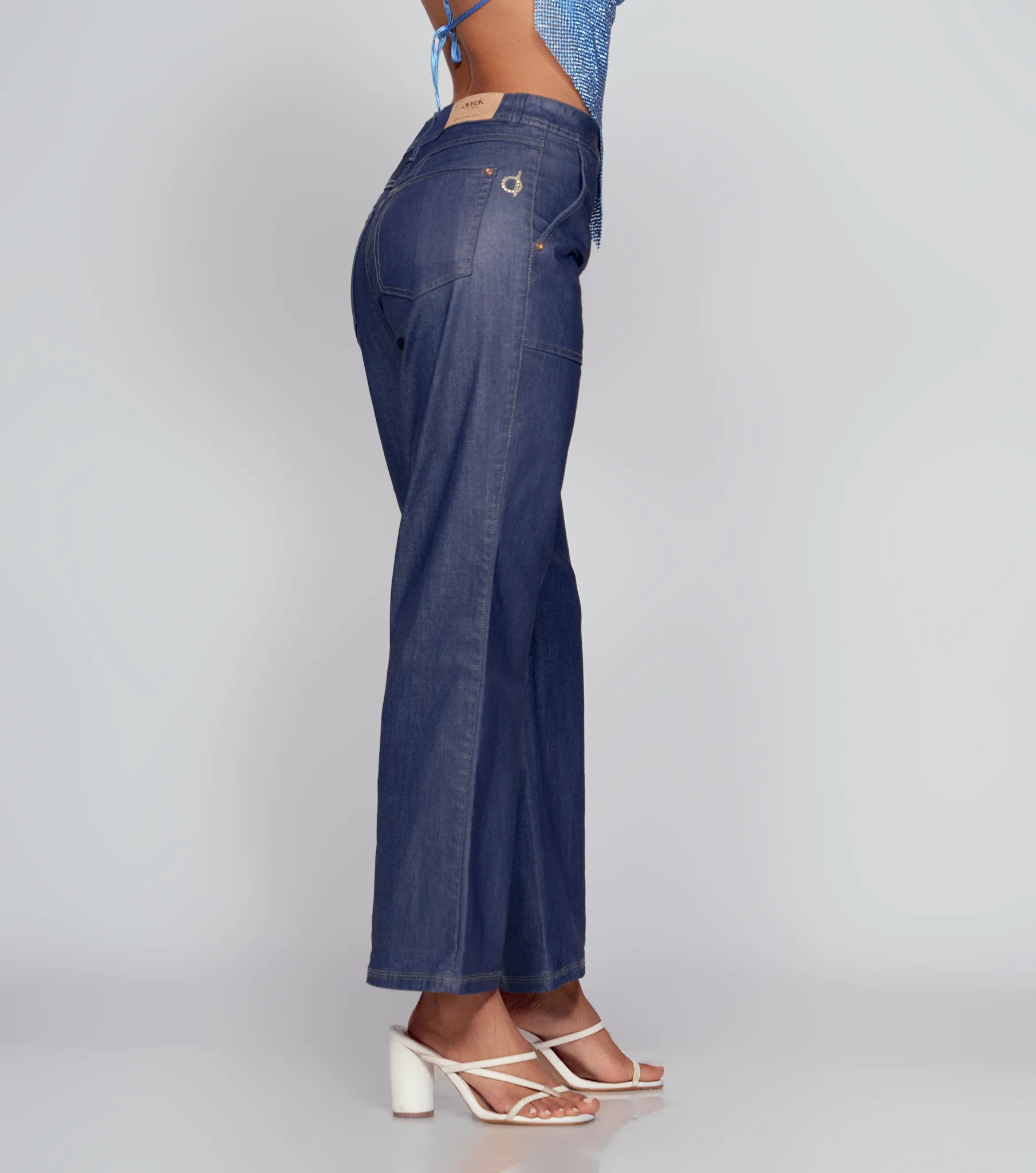 Jean Para Mujer Bota Recta Con Proceso Oscuro Praga Danelik Derek 832870 AZ