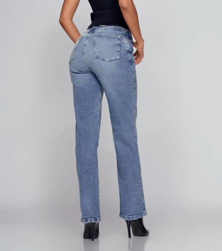 Jean Para Mujer Sin Pretina Con Proceso Barcelona Kendall DerekAZ