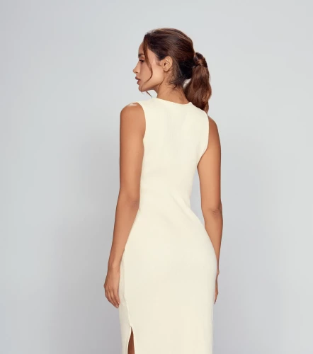 Mari Vestido Midi Manga Sisa TyperAR