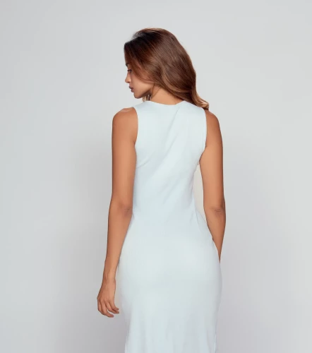 Mari Vestido Midi Manga Sisa TyperAC