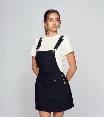 Overol Para Mujer Falda En Indigo Brittany DerekNG