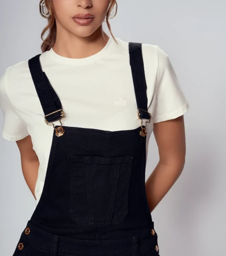 Overol Para Mujer Falda En Indigo Brittany DerekNG