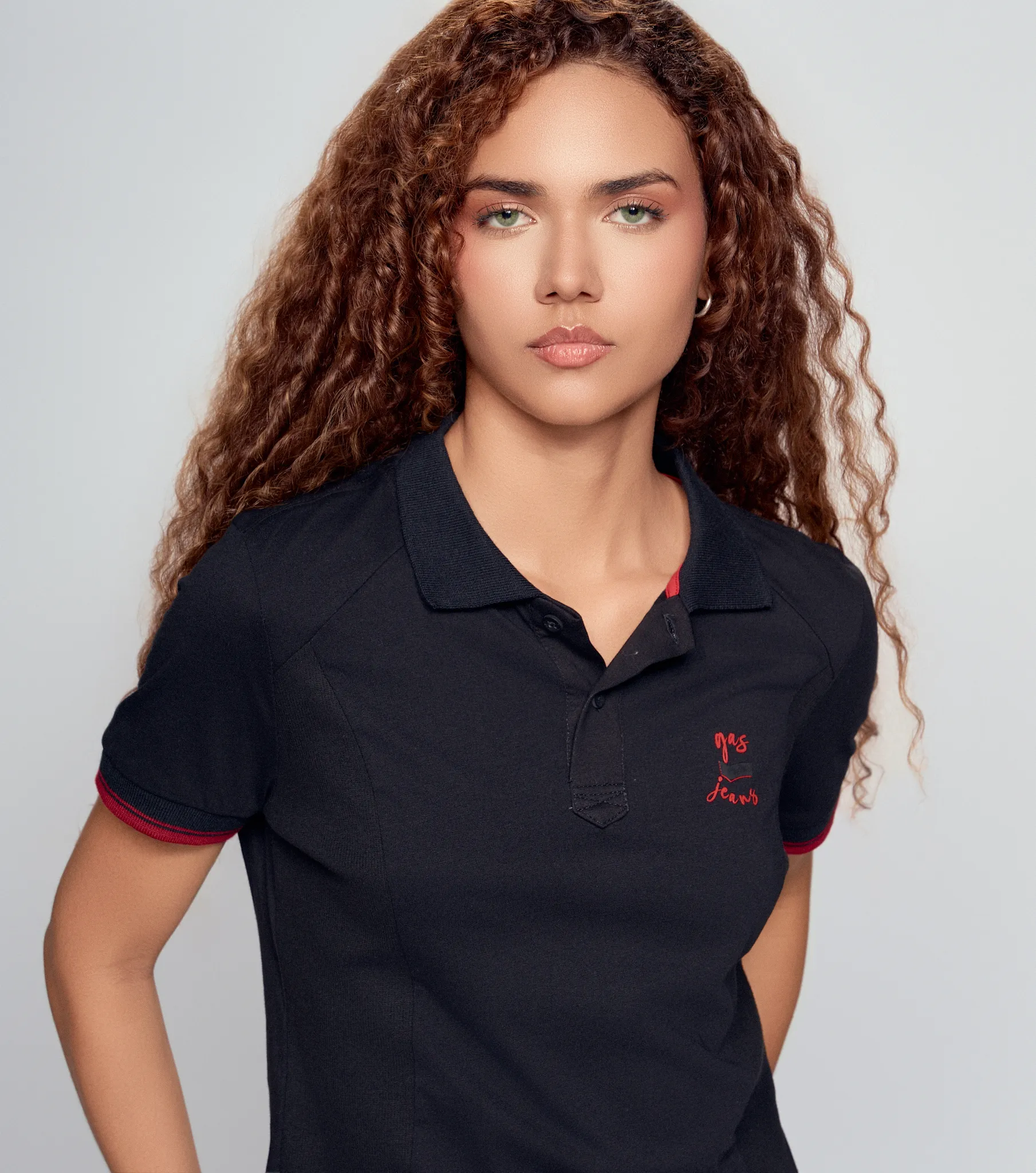 Peggy Polo Slim Fit Femenina 834720 BL