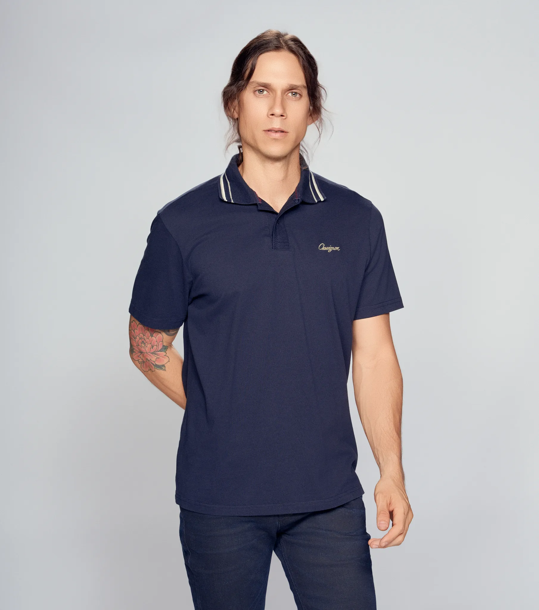 Polo Chevignon Neck Details TogsAO