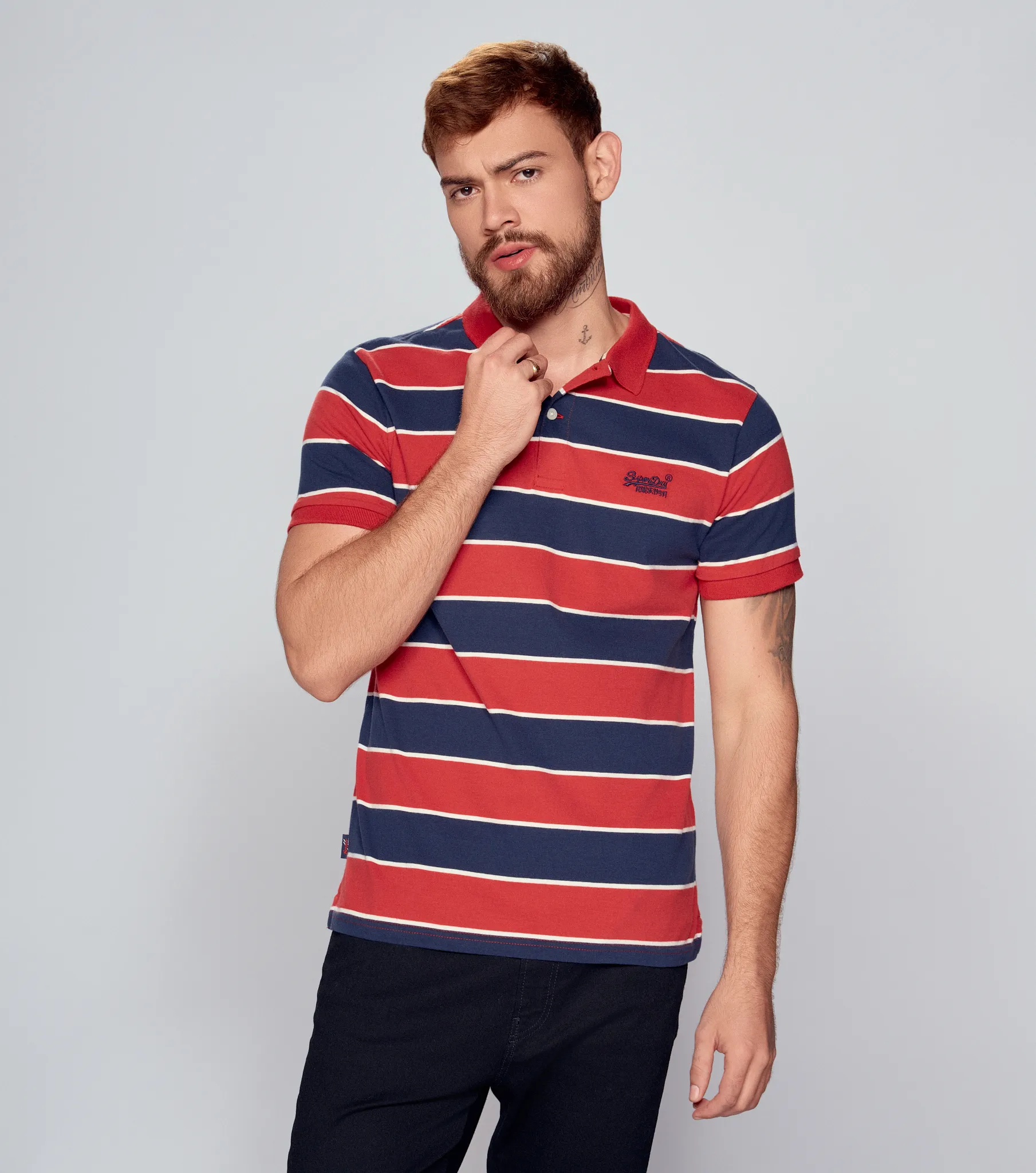 Polo Blusas Stirpe Playera Polo Playera Express Cuello V NV-001 - Main Image