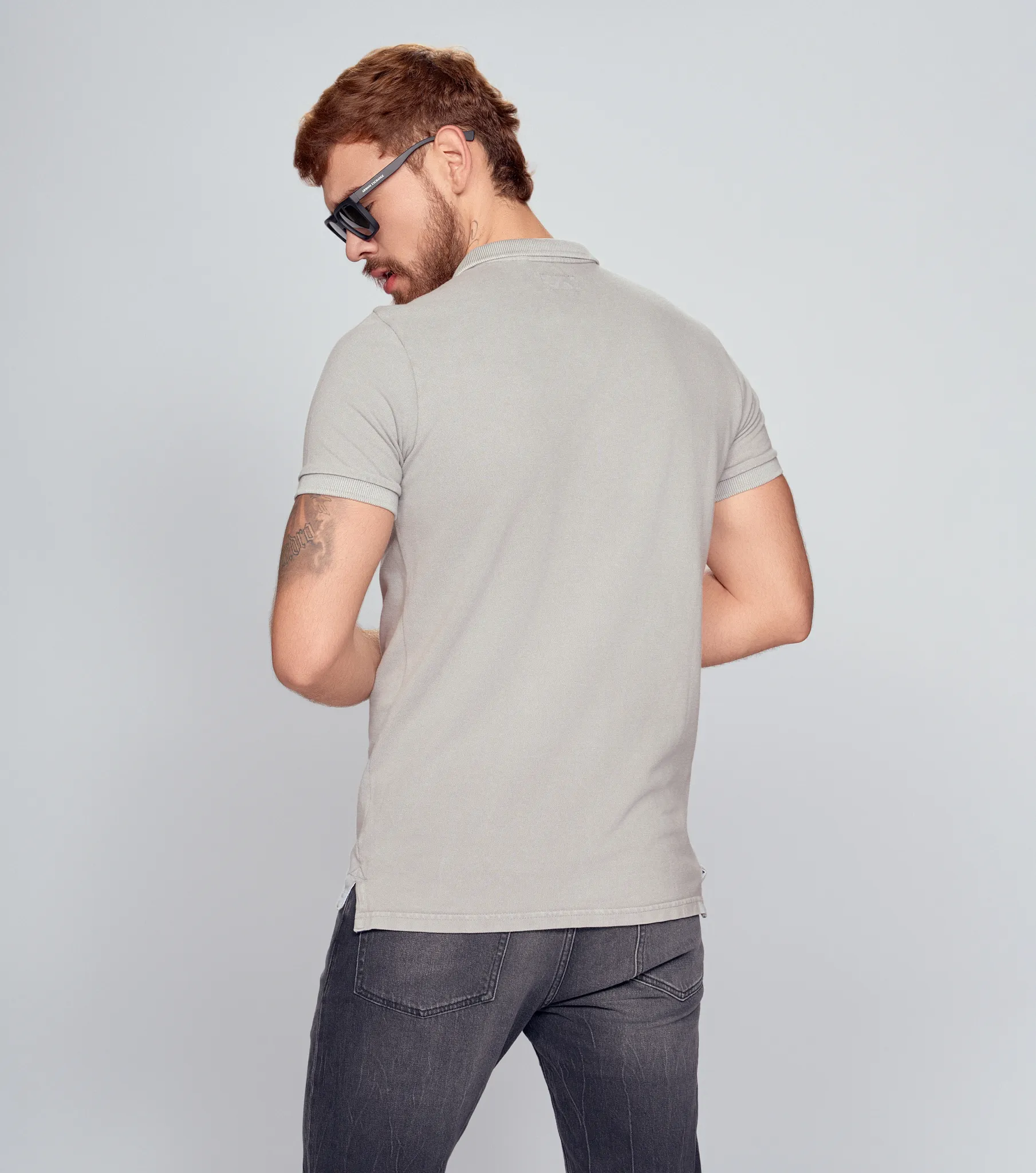 Polo Superdry Vint Destroy 124621 GR