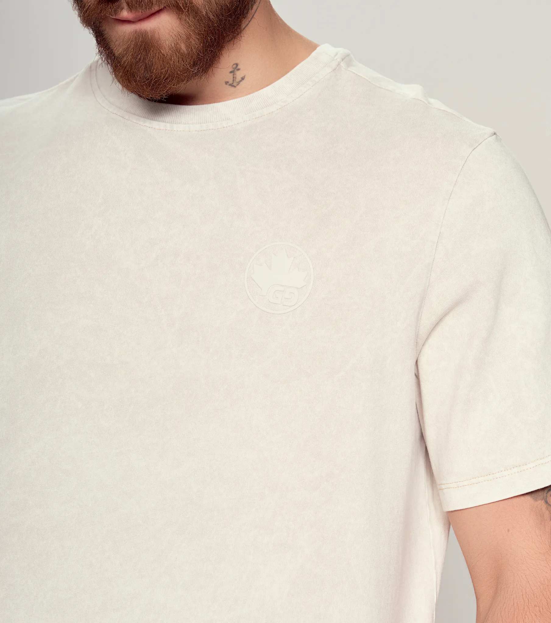 Ronan T Shit Regular Masculina Groggy 834418 BG