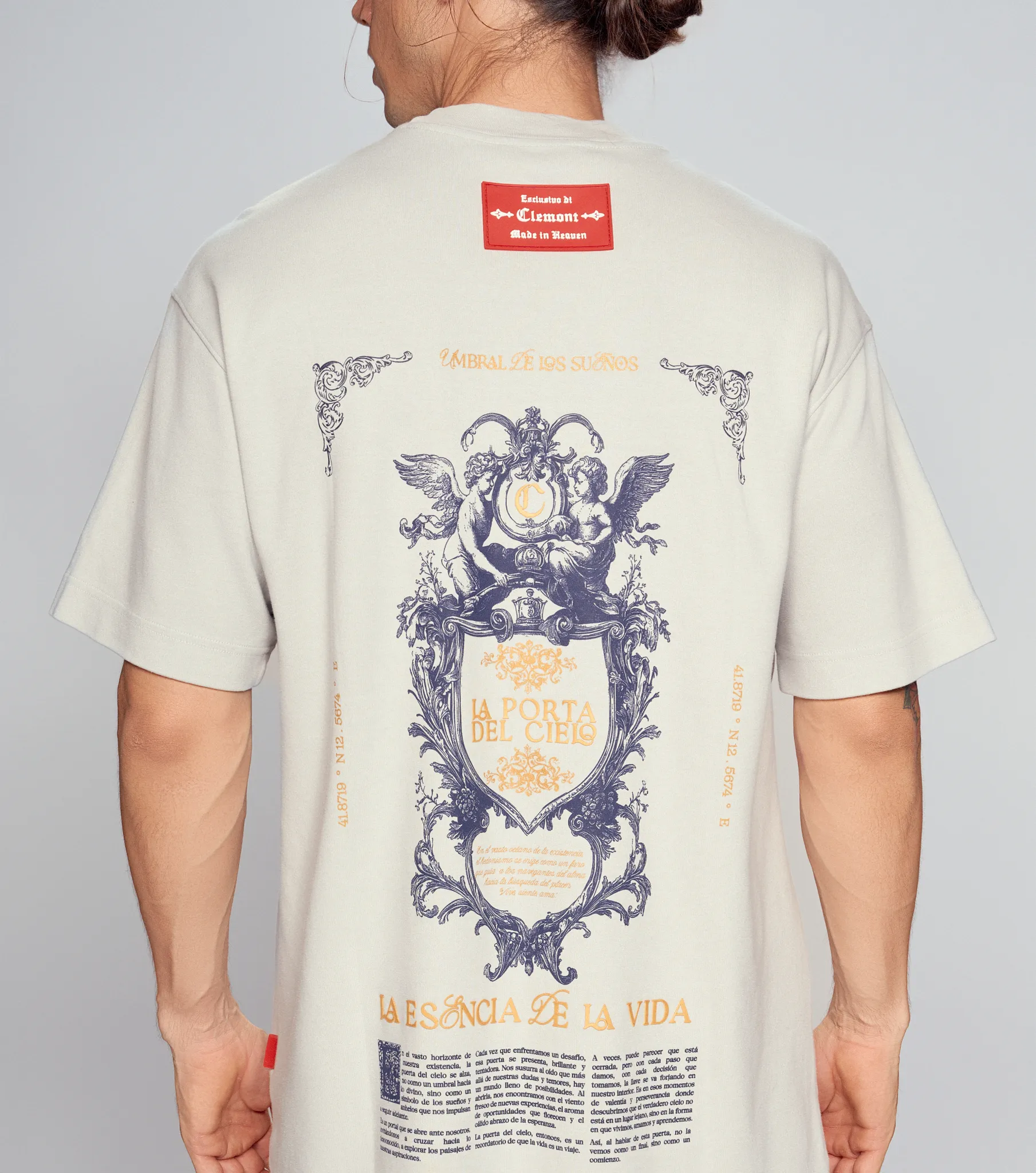 Camiseta Clemont Oversized Elevare 130702 CR