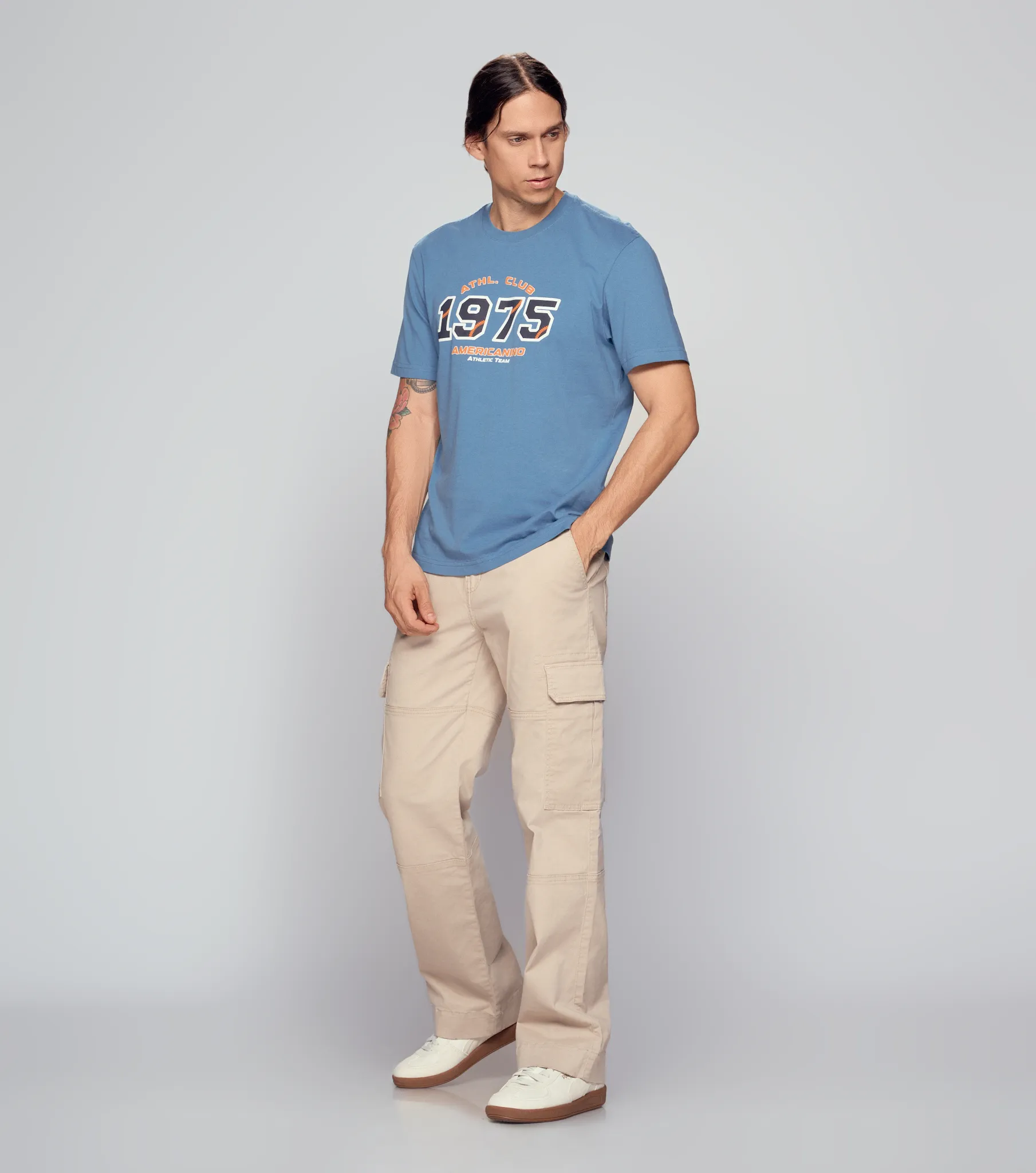 Camiseta Americanino Mc Slim Fit 130741 AZ