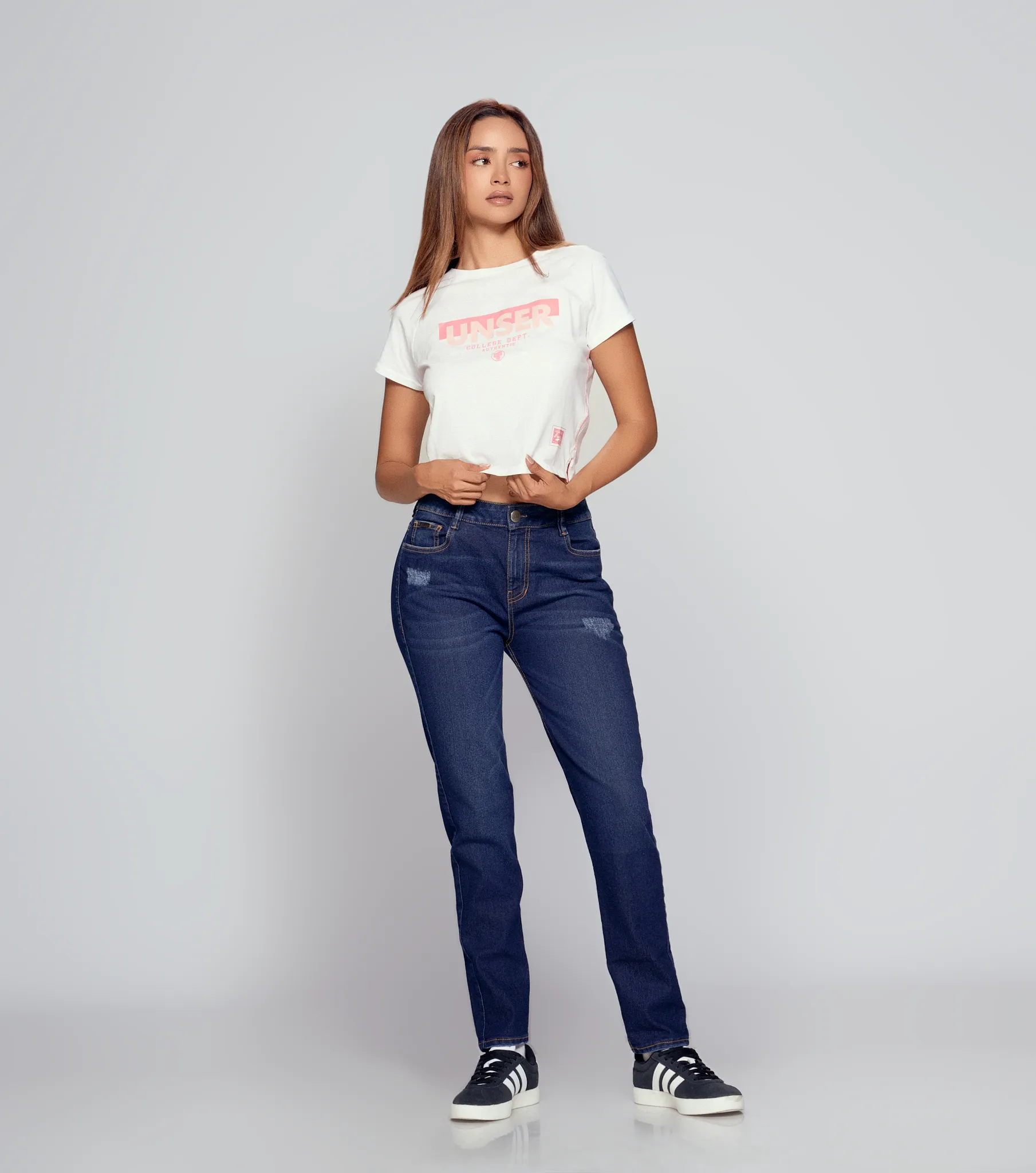 Elisabet Blusa Manga Rangla Con Estampado Unser 831823 AR