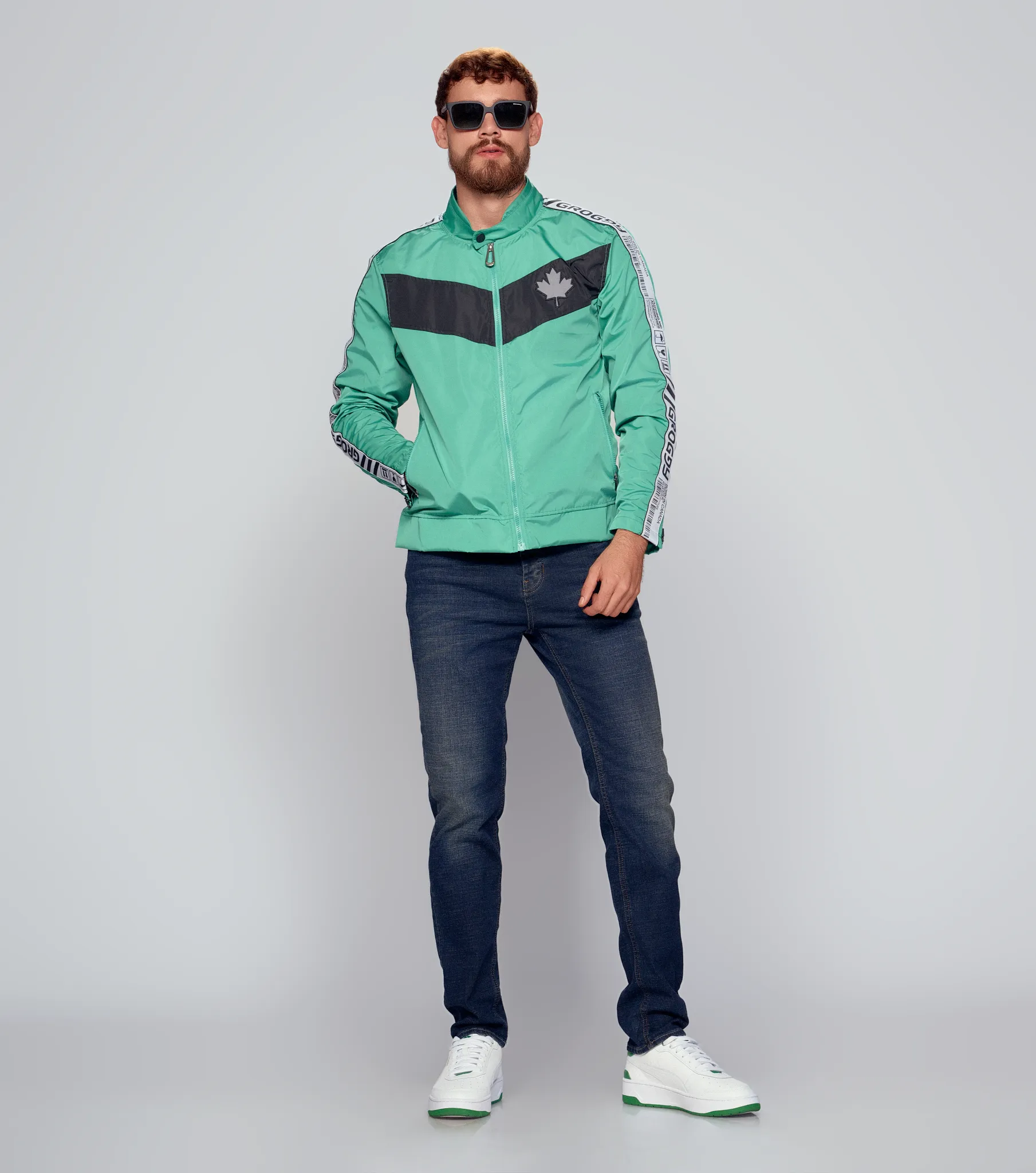 Anxo Chaqueta Rompevientos Masculina Groggy 832304 VD