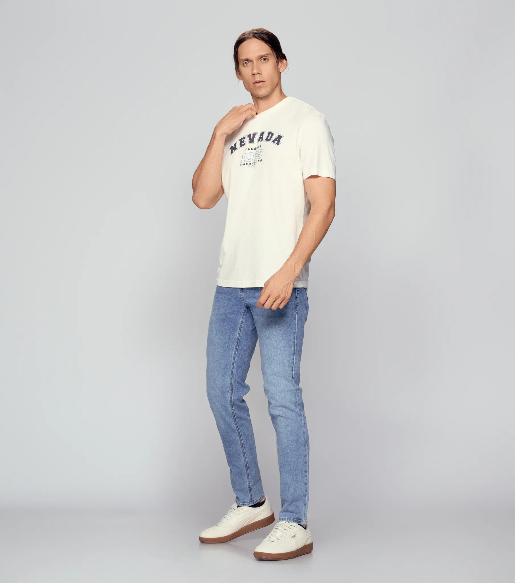 Jean Para Hombre Con Proceso Claro Unser 834214 AZ