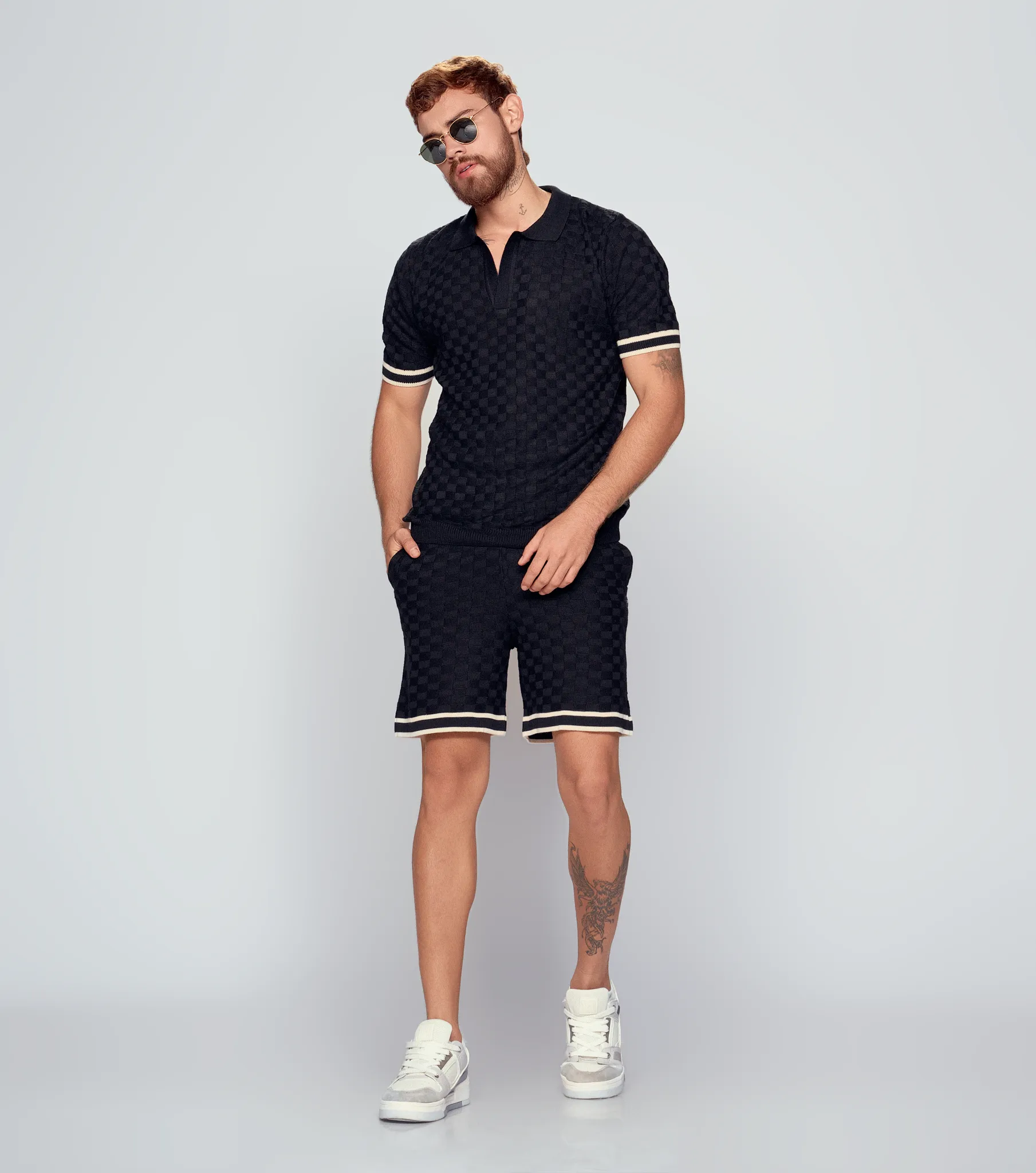 Joel Bermuda Relaxed Tejida Typer 834983 BG