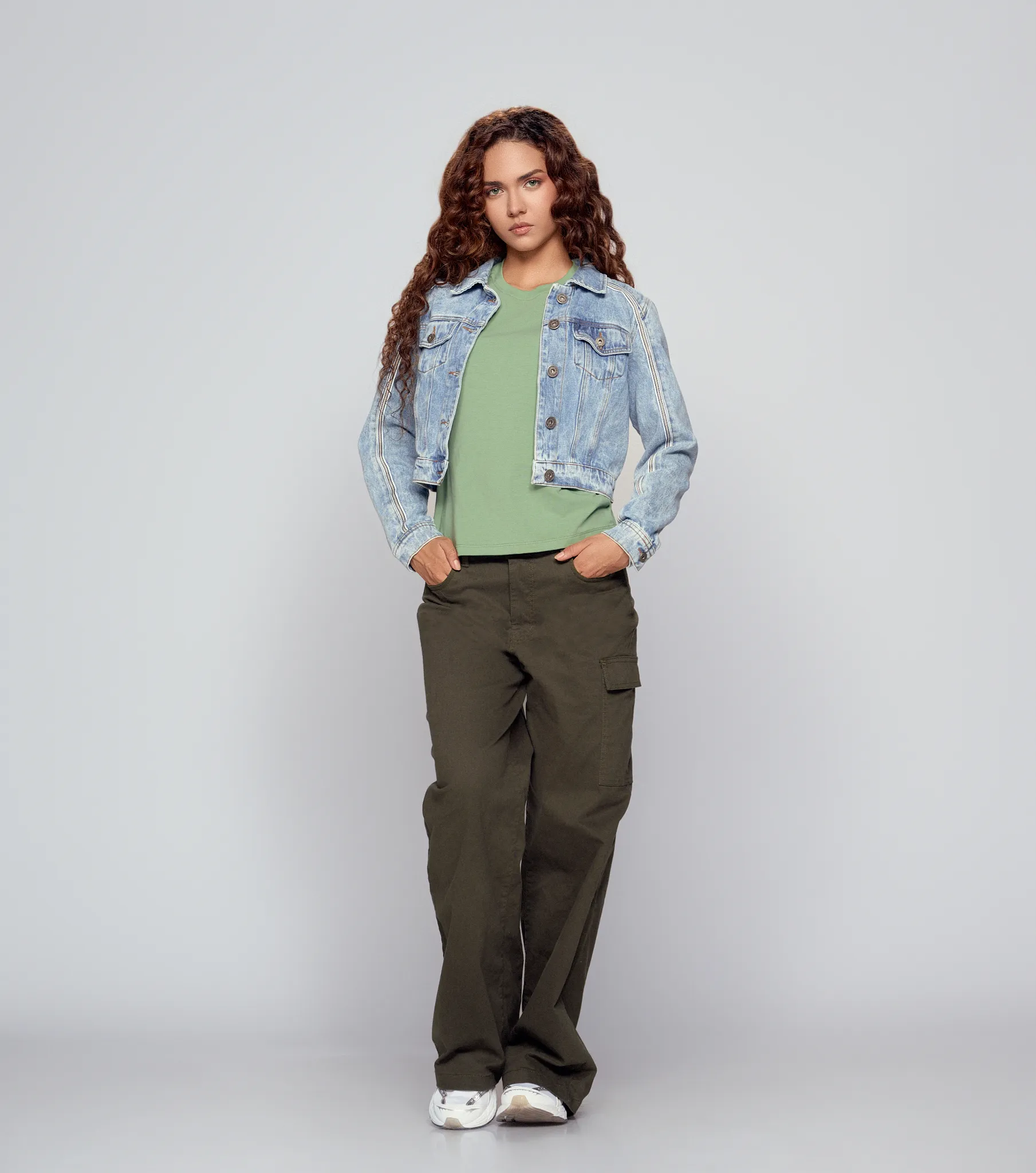 Star Damaris Pantalon Tipo Cargo Con Bolsillos En Costados Unser 835405 VD