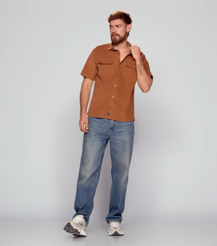 Renzo Camisa Slim Masculina GasCD