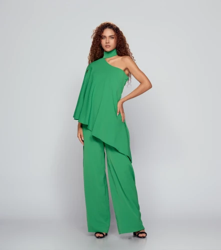 Pantalon Para Mujer Bota Amplia Unicolor DerekVD