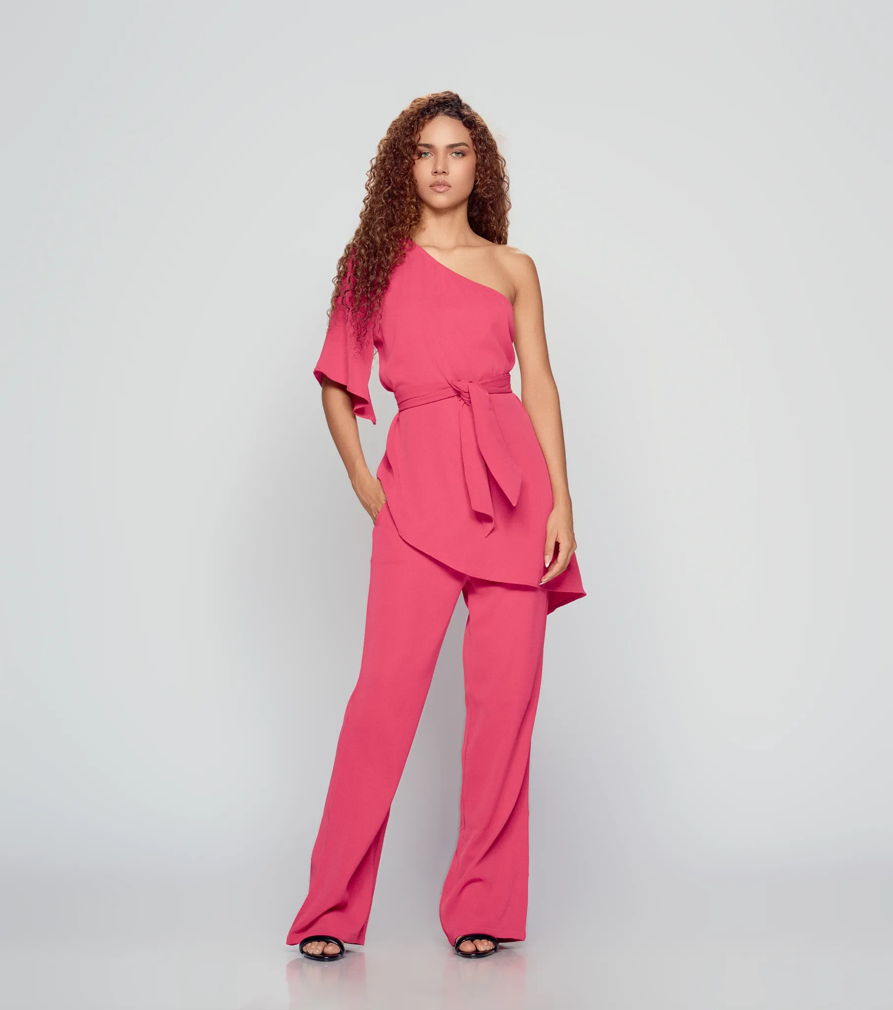 Pantalon Para Mujer Bota Recta Unicolor Derek 836602 FS