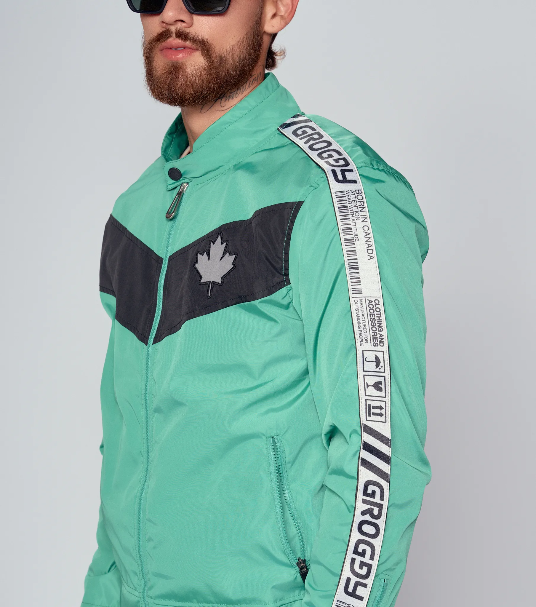 Anxo Chaqueta Rompevientos Masculina Groggy 832304 VD