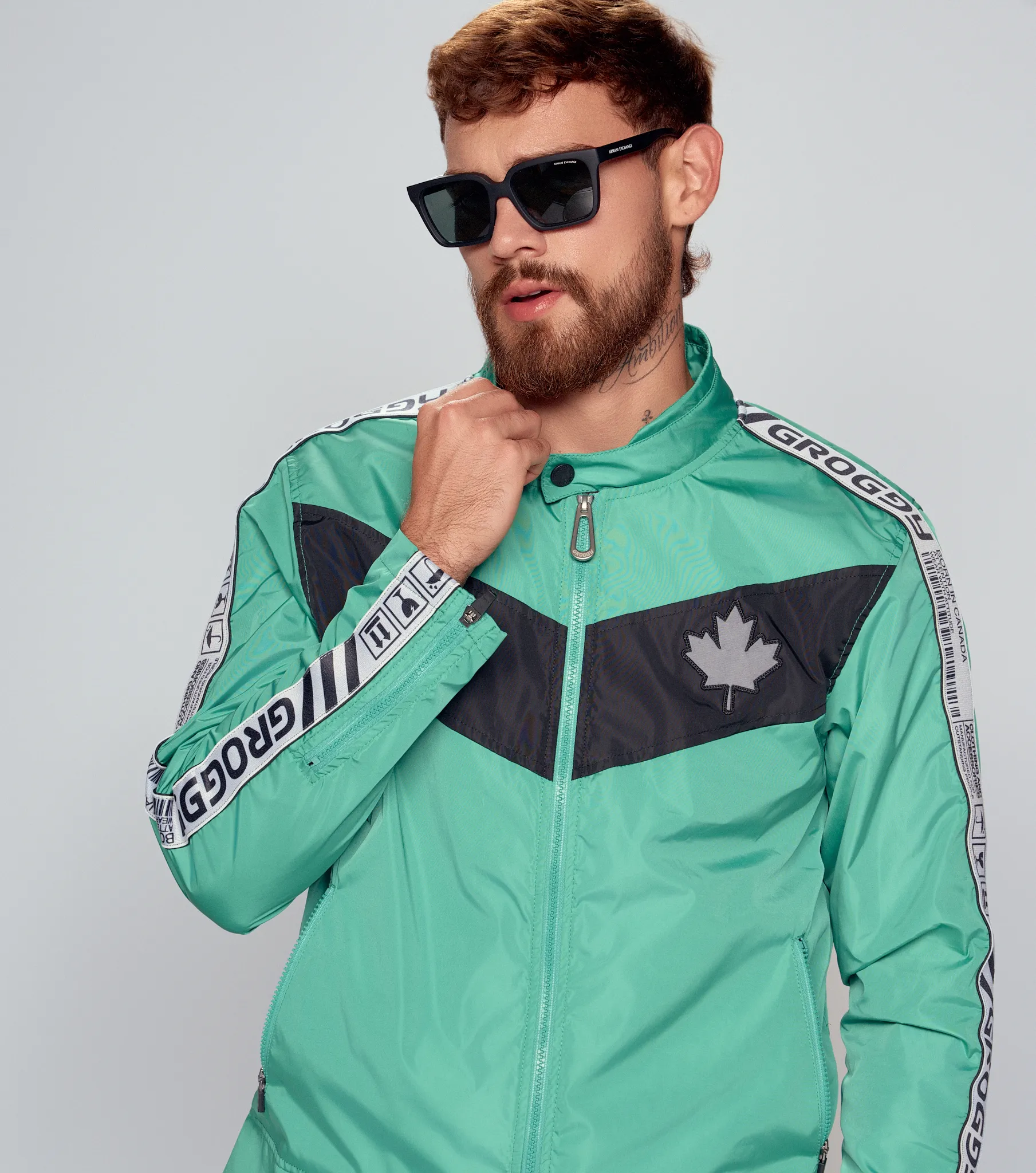 Anxo Chaqueta Rompevientos Masculina Groggy 832304 VD