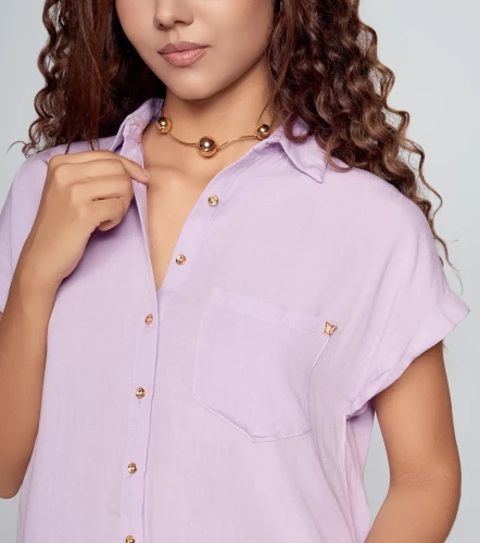 Blusa Para Mujer Camisera Unicolor Victoria DerekLI