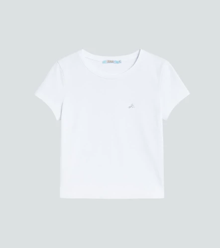 Blusa Para Mujer Manga Corta Unicolor Matilda DerekBL
