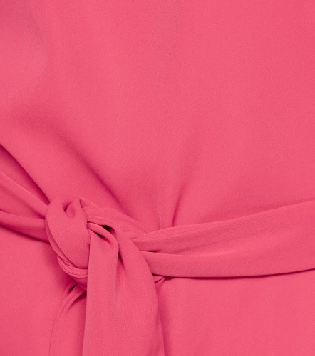 Blusa Para Mujer Medio Hombro Con Cinturon DerekFS