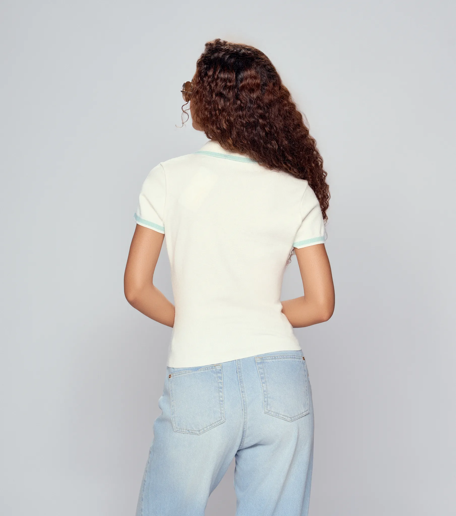 Blusa Para Mujer Tejida Melissa Derek 835741 BL