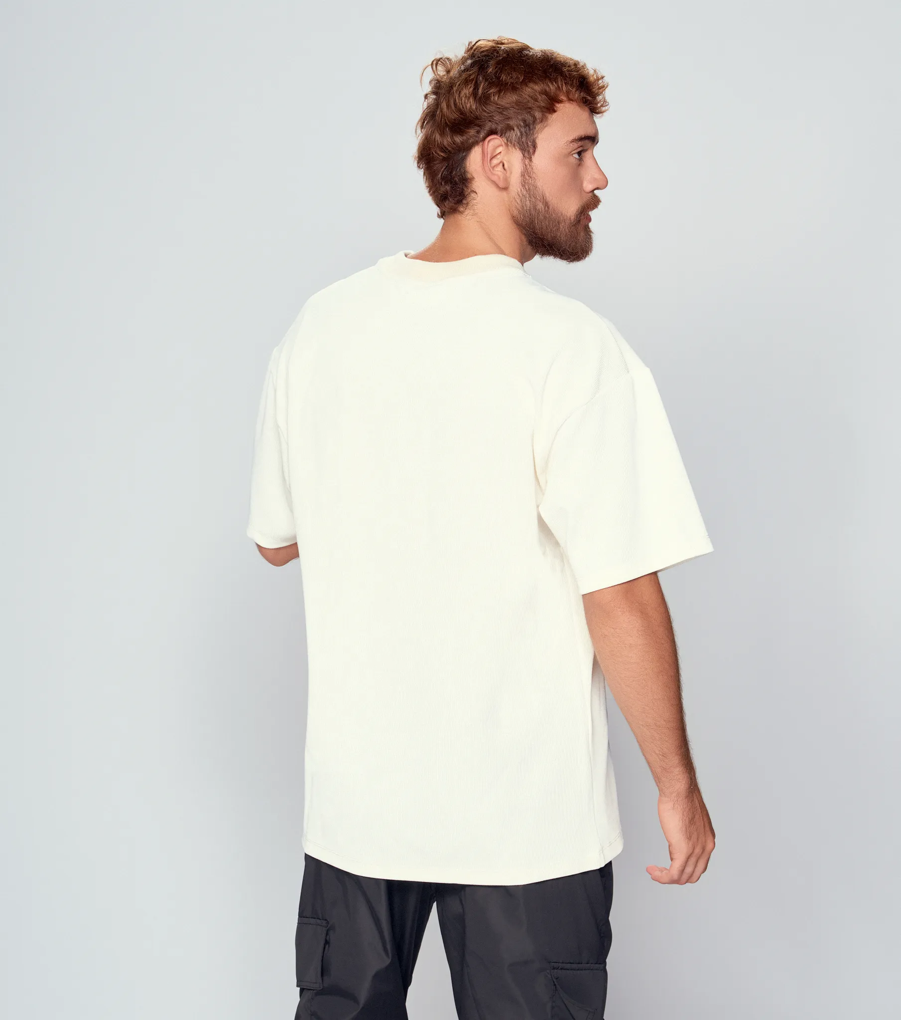Borton T Shirt Cuello Tejido En Lineas Typer 835456 BH