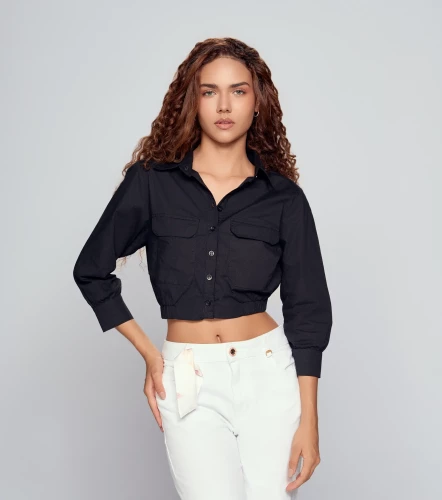 Camisa Para Mujer Marcela Manga Larga DerekNG