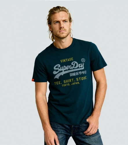 Camiseta Superdry Vl Heritage Relaxed TeeAO