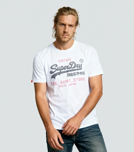 Camiseta Superdry Vl Heritage Relaxed TeeBL