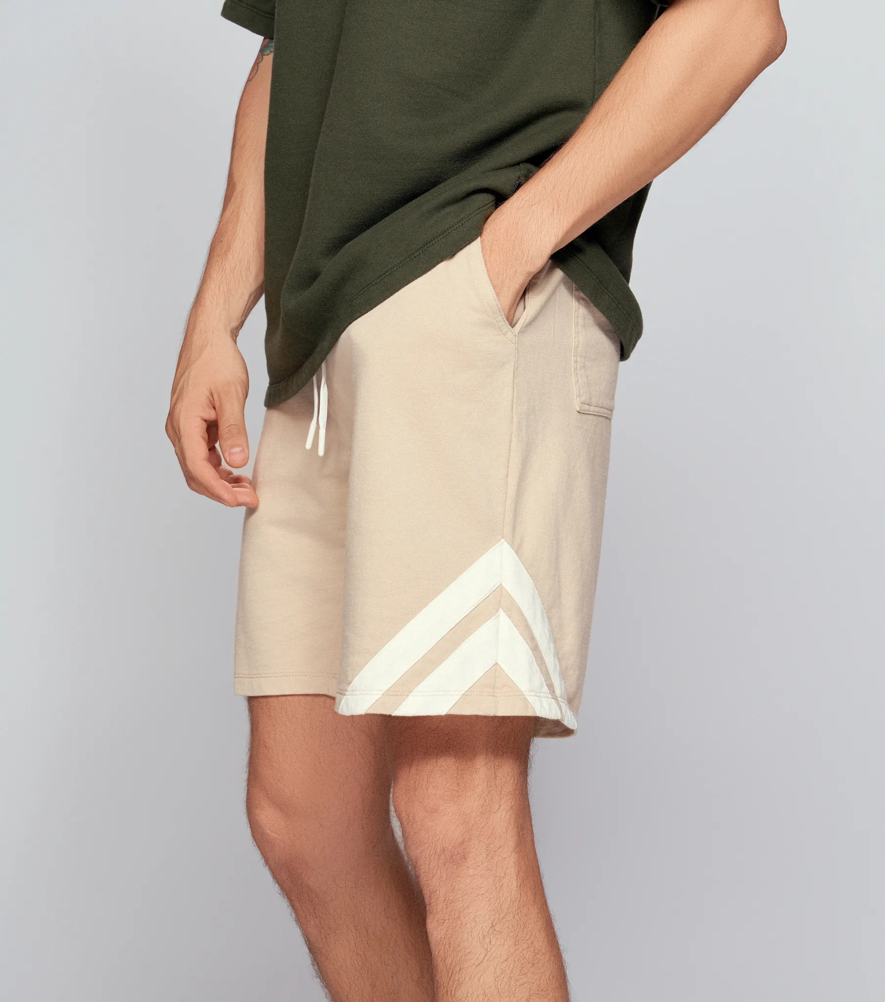 Colins Bermuda Relaxed Con Cortes En Contraste TyperKQ