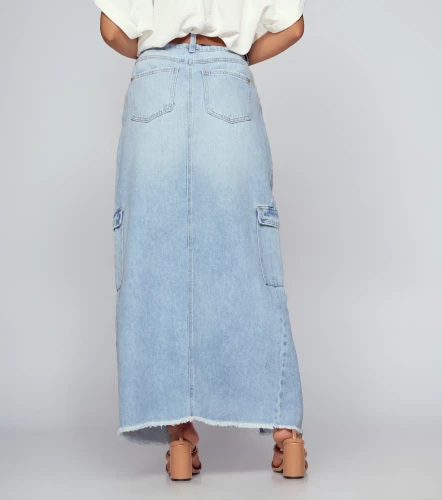 Falda Larga Para Mujer Luciana Derek LovelyAZ