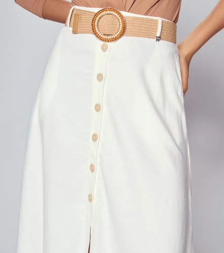 Falda Midi Para Mujer Stella DerekBL